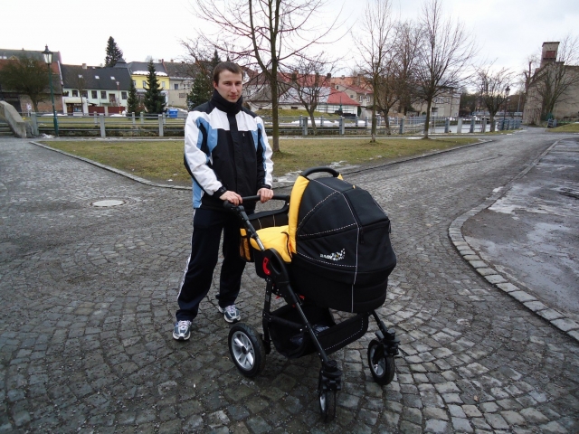 Papík taky vozí